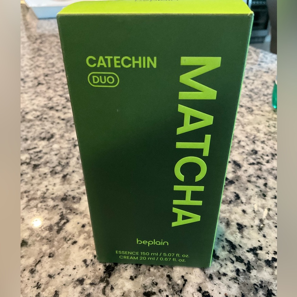 beplain Matcha Catechin Duo Skincare Set - Green